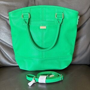 Thirty-one Paris Bag in Green Gatsby Handbag/Crossbody Bag